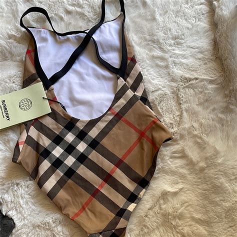 burberry bathing suit one piece.